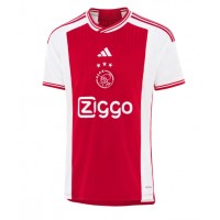 Fotballdrakt Herre Ajax Steven Bergwijn #7 Hjemmedrakt 2023-24 Kortermet